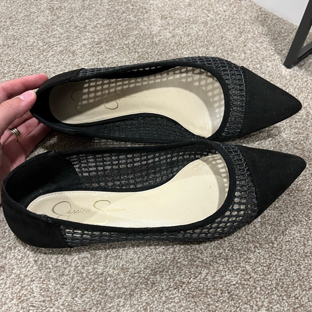 Black flats
